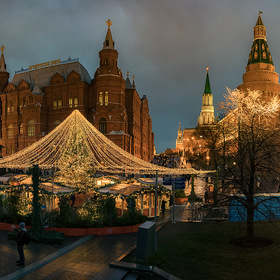 Москва встречает Новый год